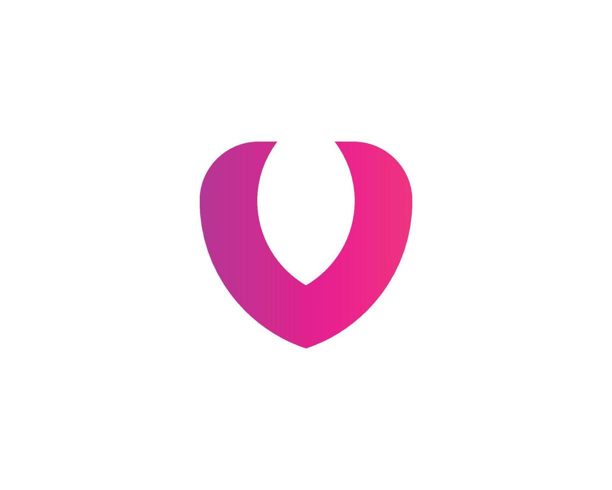 V Logo design vector template