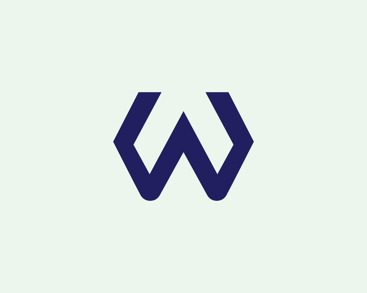 plantilla de vector de diseño de logotipo w ww