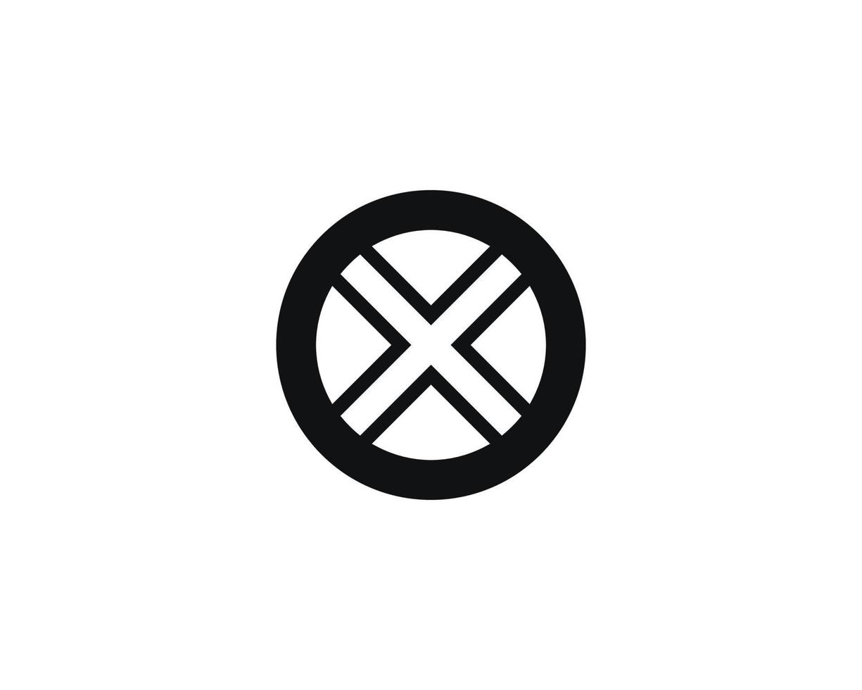X XX Logo design vector template
