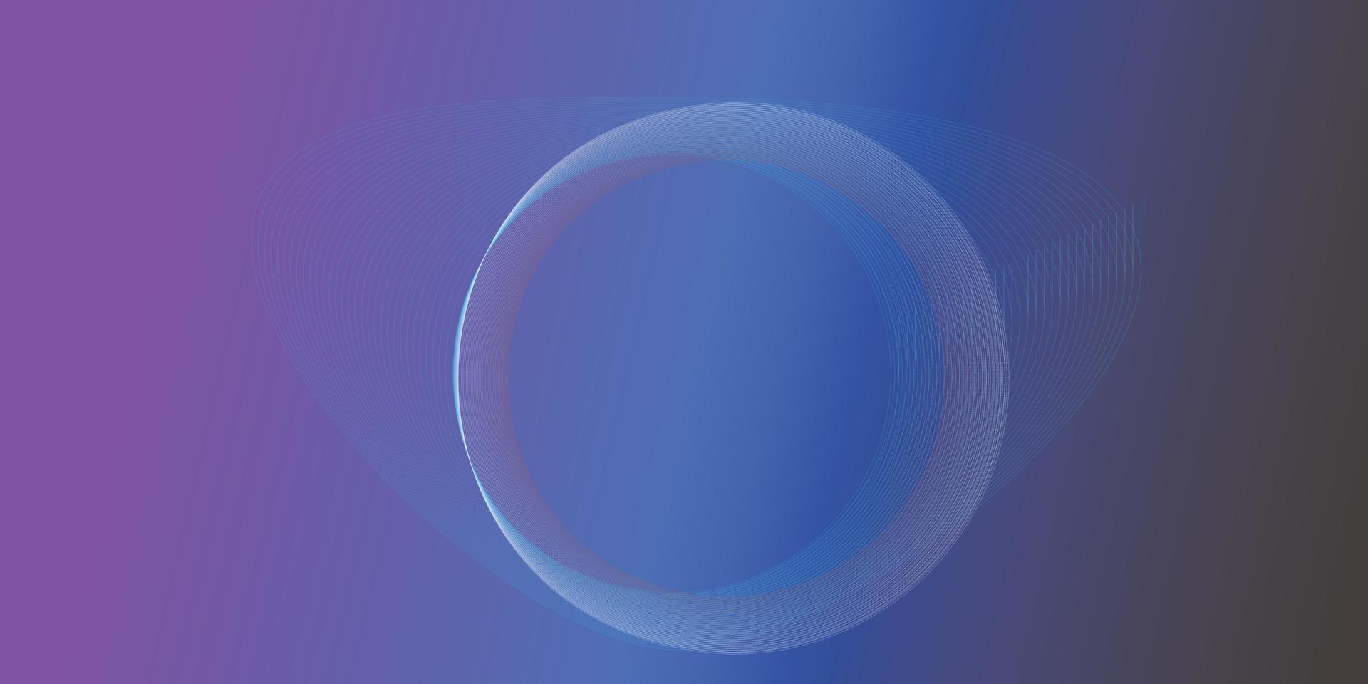 Abstract wave element for design. Vector