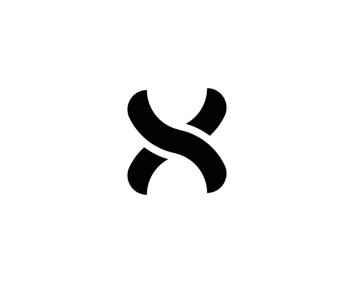 X logo design vector template