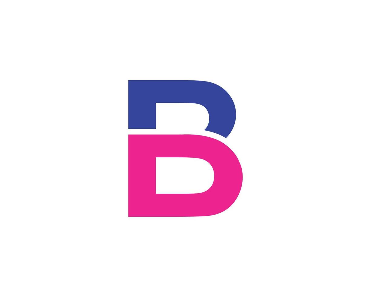 plantilla de vector de diseño de logotipo bd db