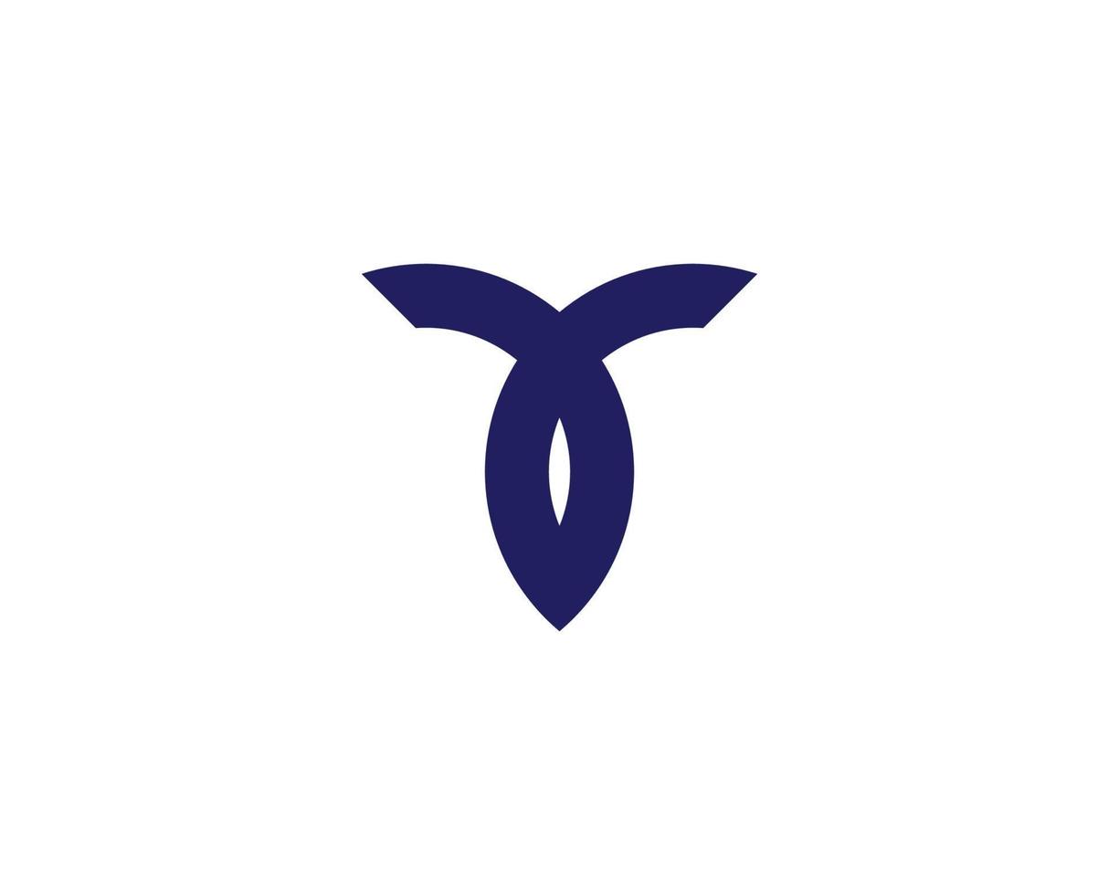 T logo design vector template