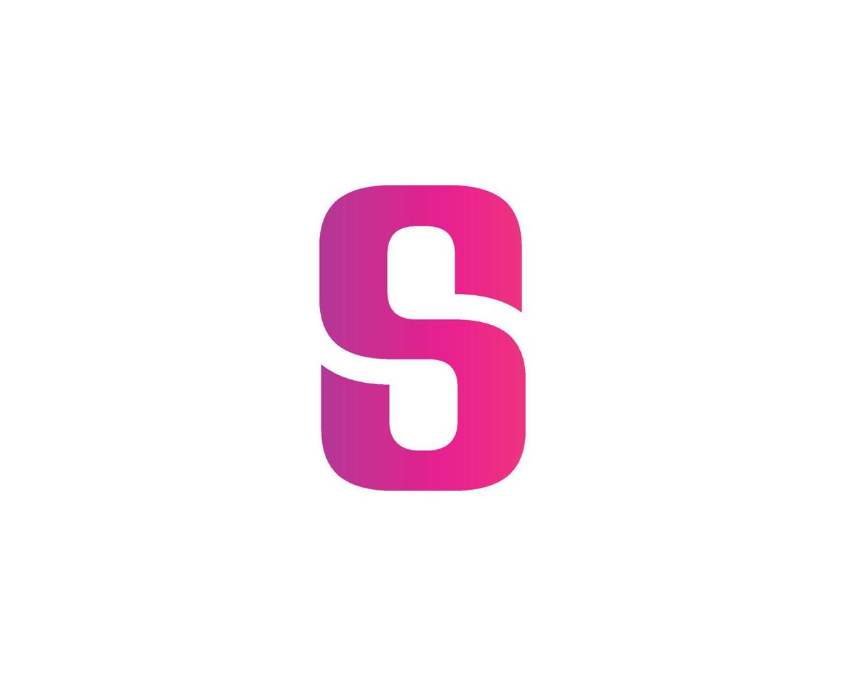 S logo design vector template