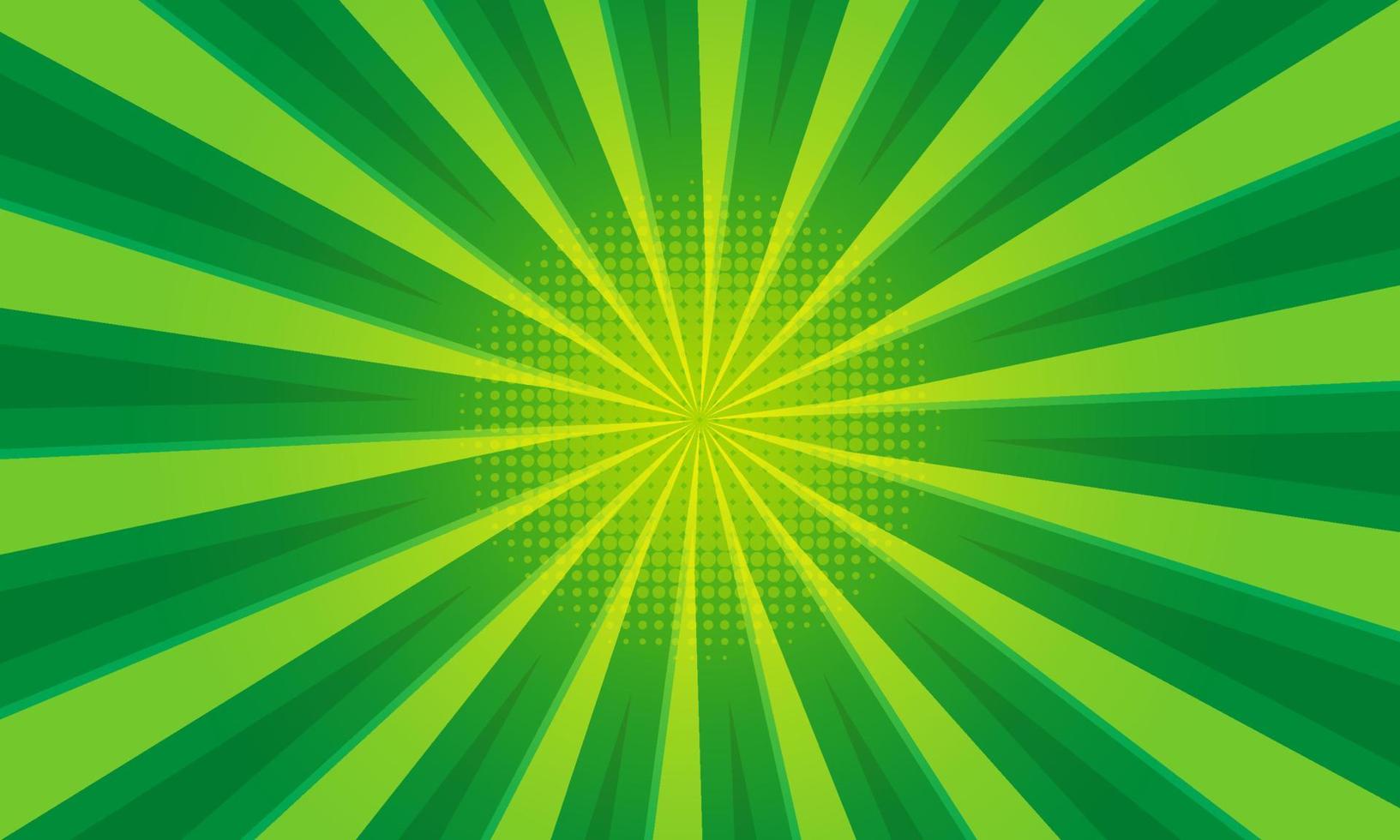 Green comic background vector