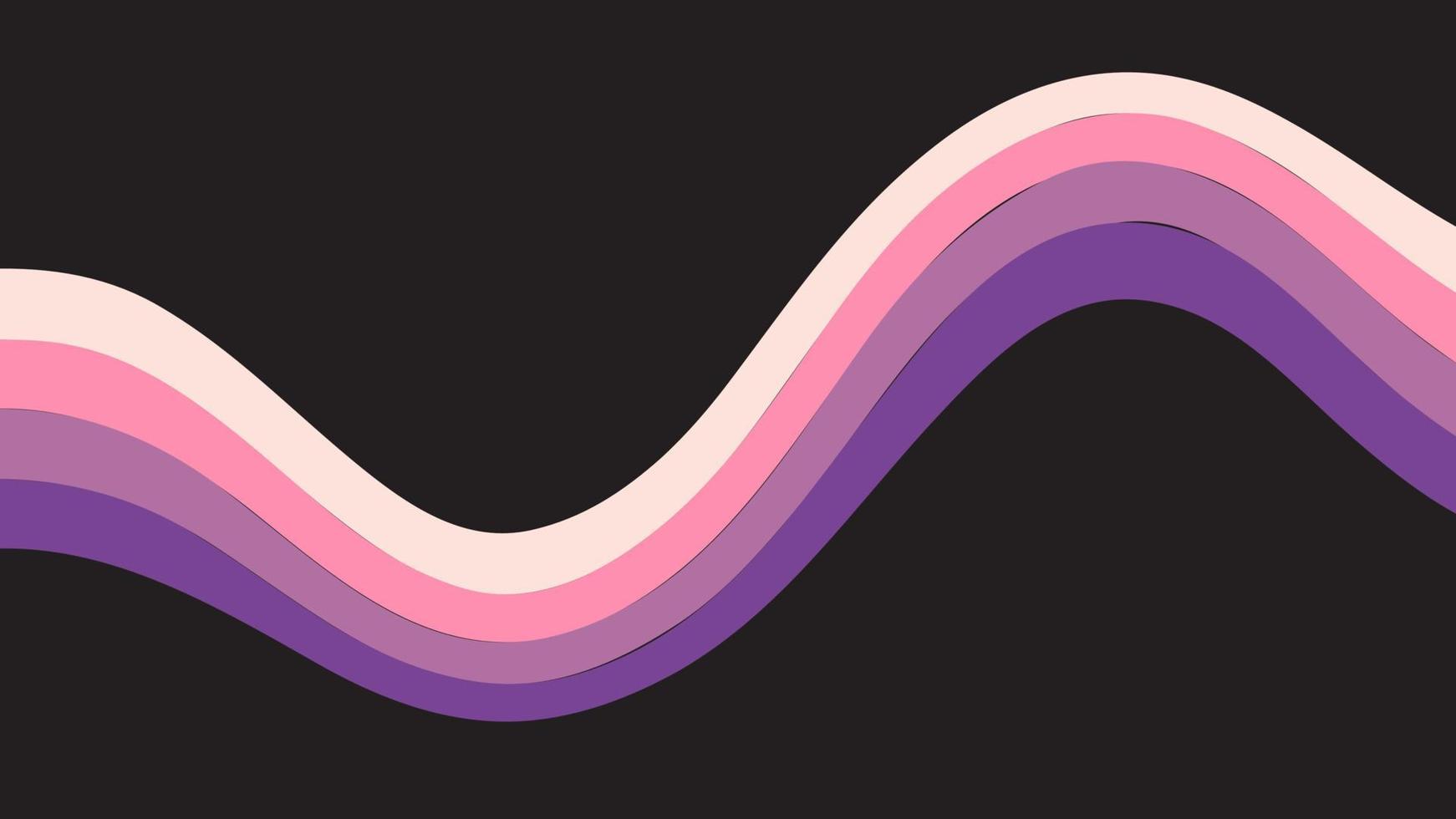 Retro wave background vector