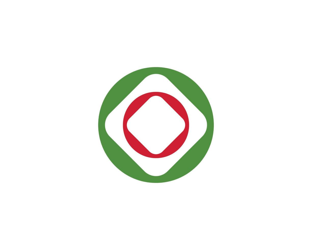 O logo design vector template