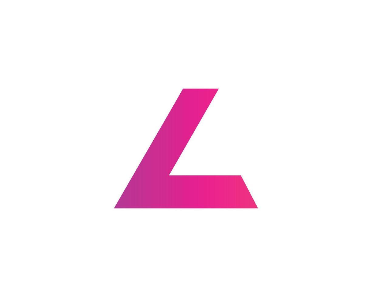 L LL logo design vector template