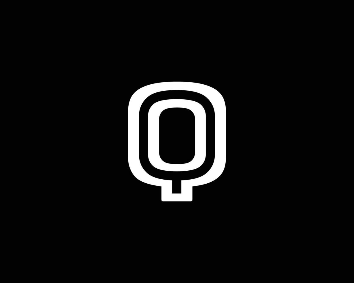 Q logo design vector template