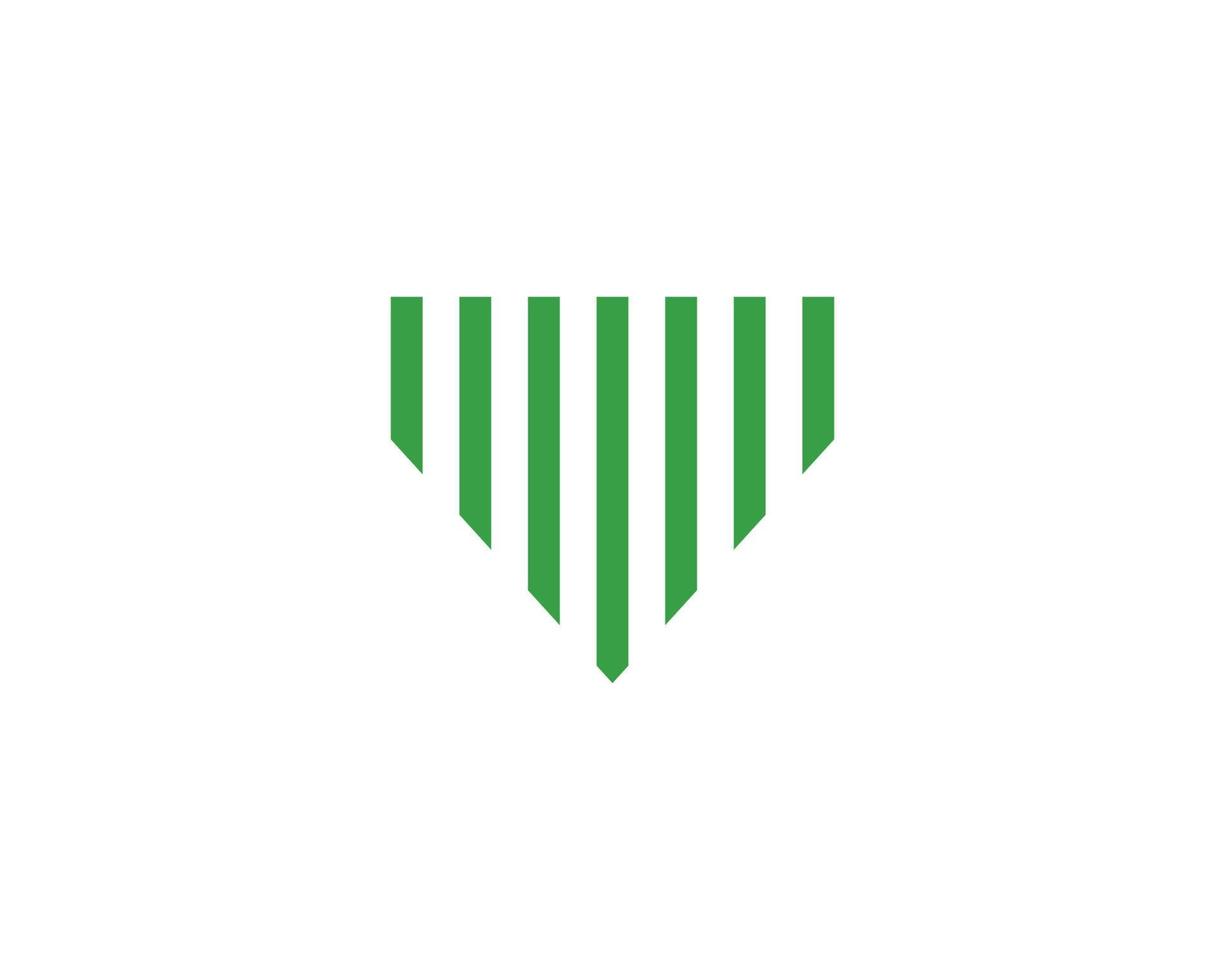 plantilla de vector de diseño de logotipo v