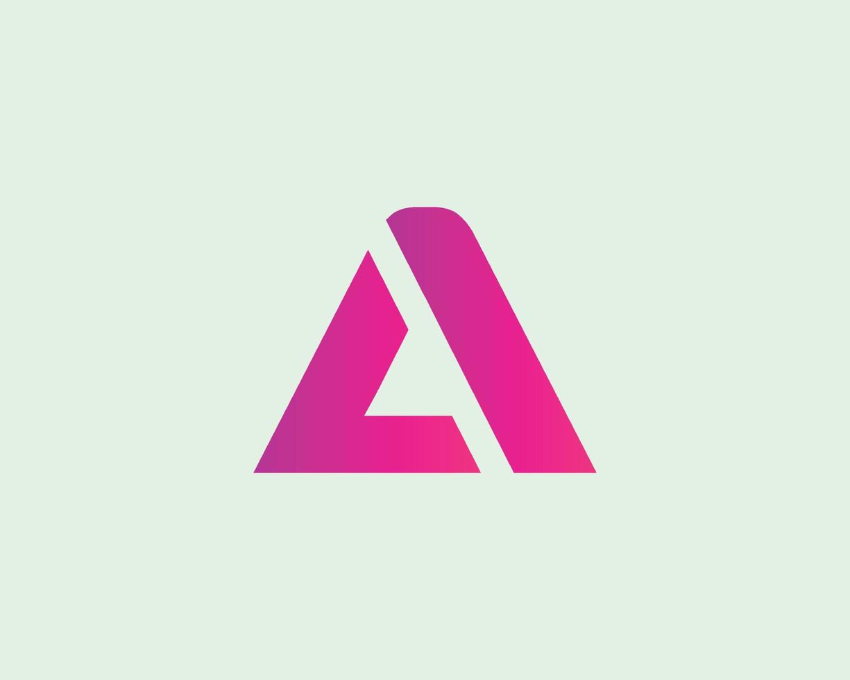 AL LA Logo design vector template