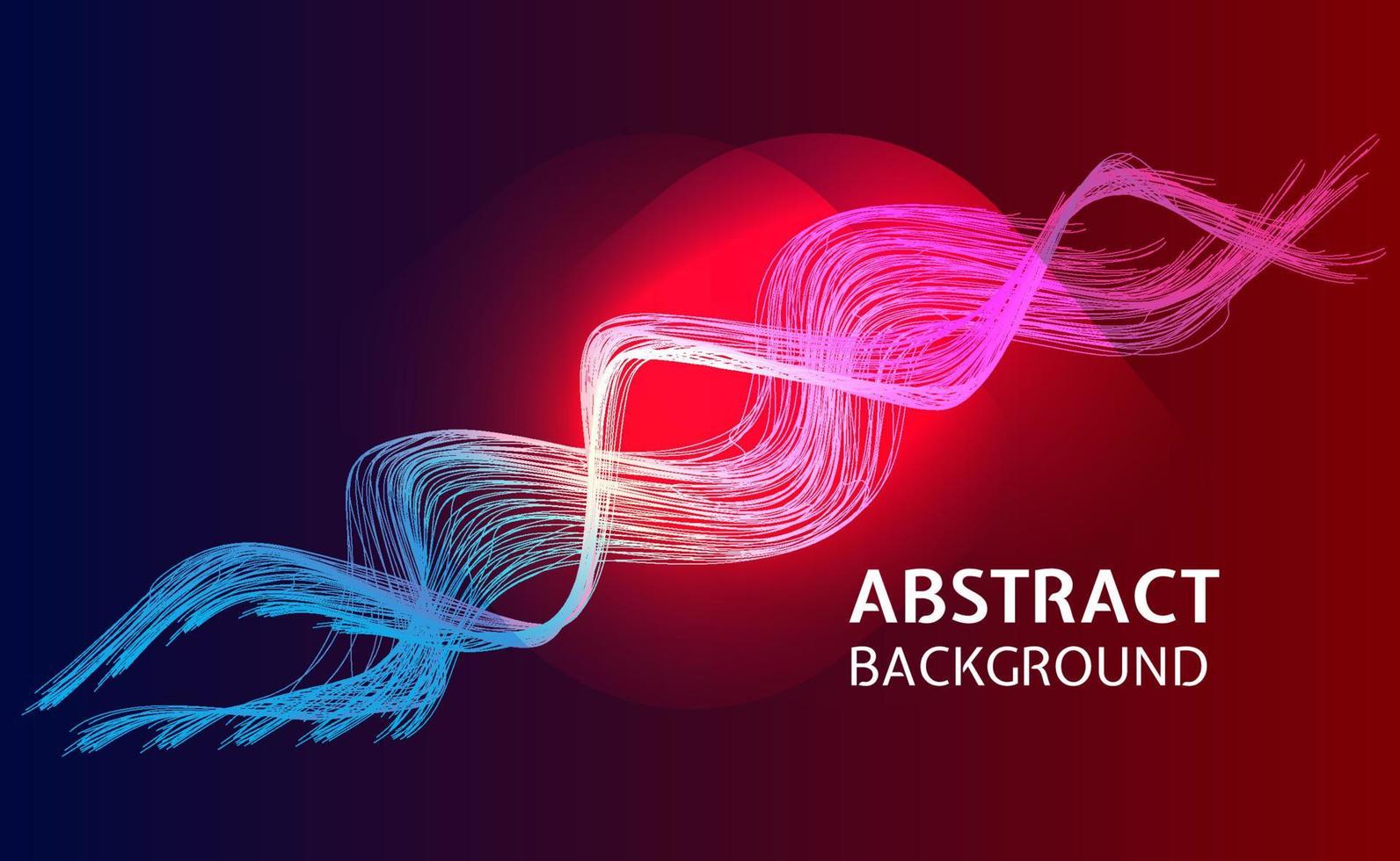 Abstract wave element for design. Vector