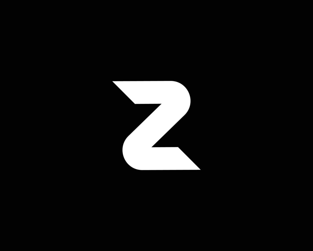 plantilla de vector de diseño de logotipo z