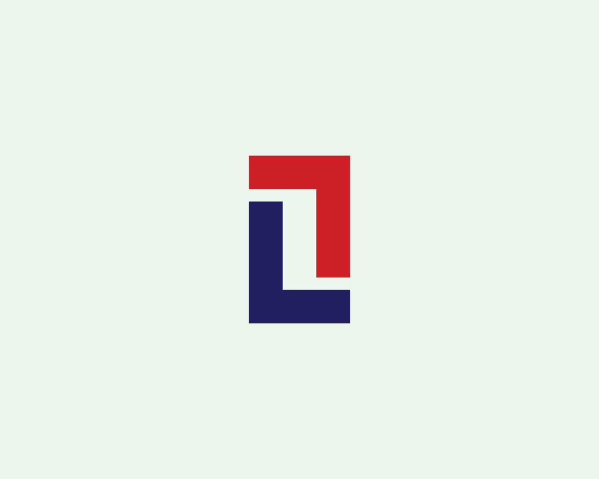 plantilla de vector de diseño de logotipo l