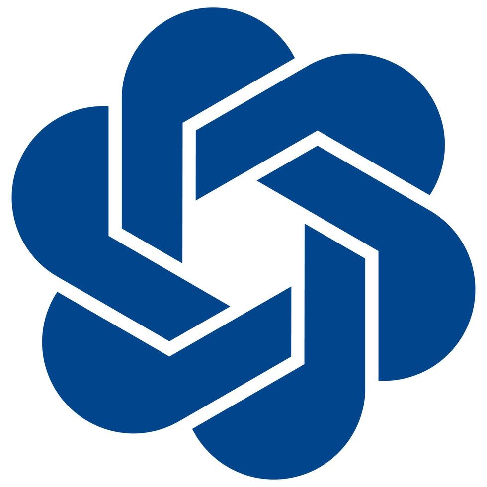 openai clip art icon vector