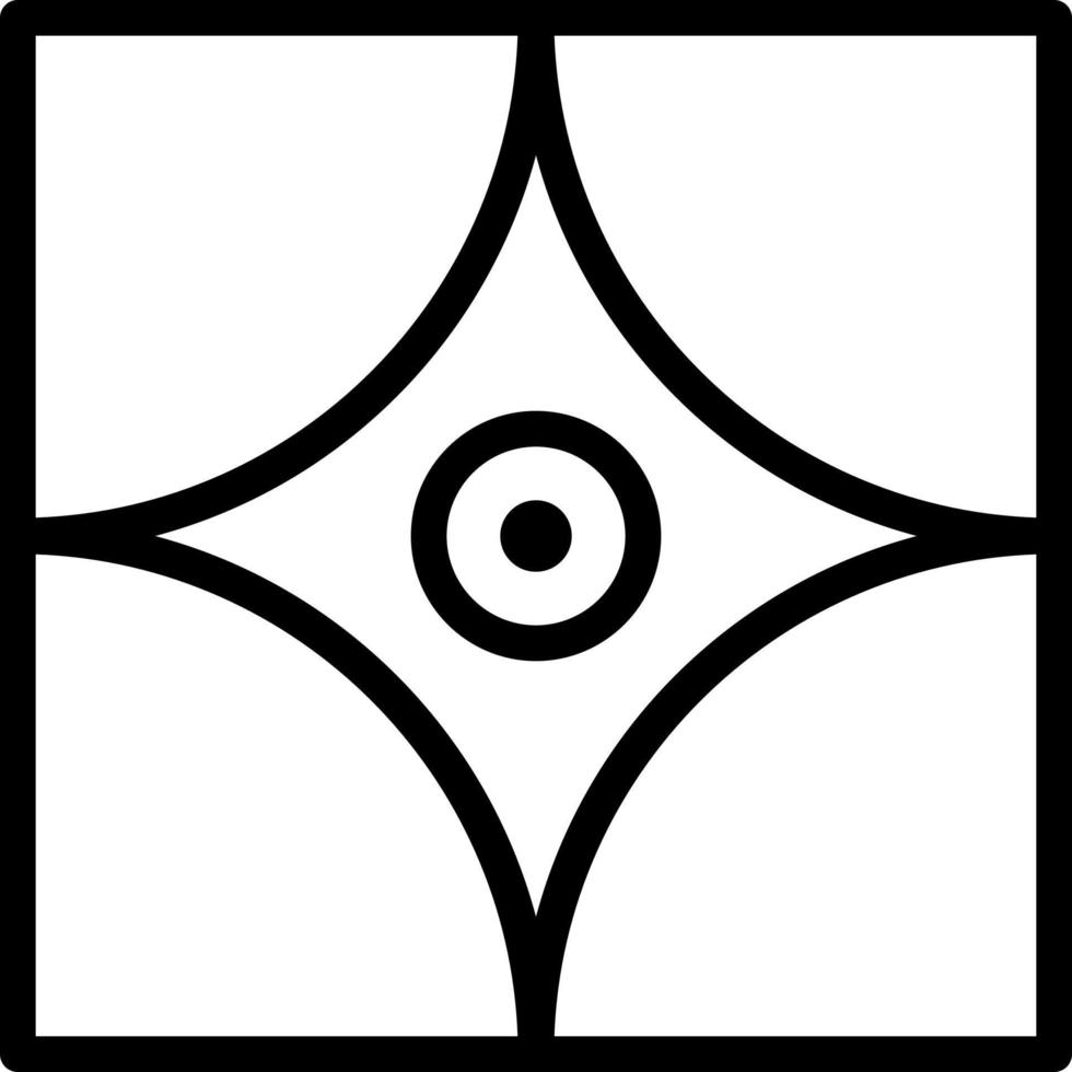 Blink Abstract Geometric Polygon Eye clip art icon vector