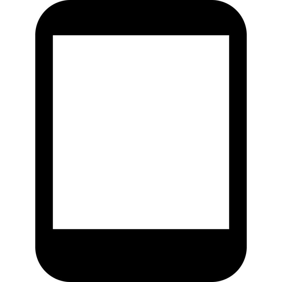 tablet dispositivo inteligente móvil clip art icono vector