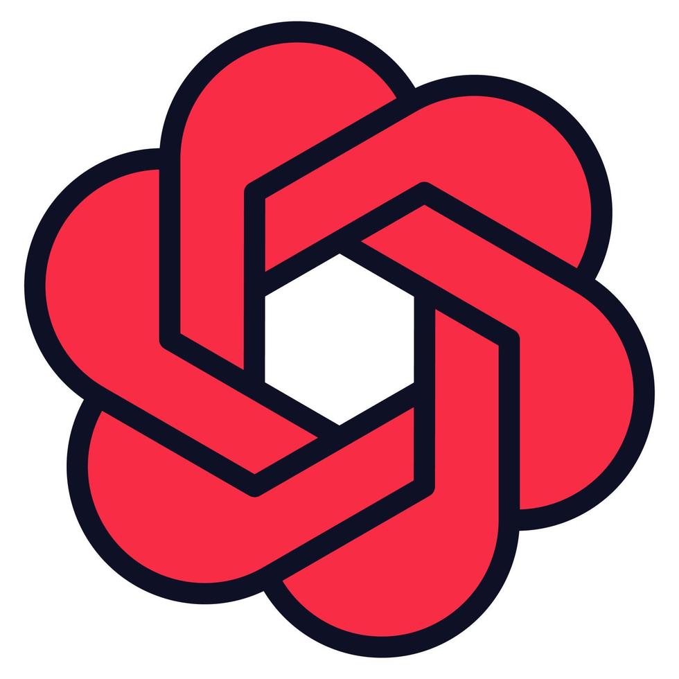 openai clip art icon vector