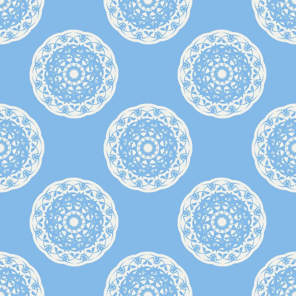 quatrefoil patrón geométrico sin costuras, fondo, ilustración vectorial en azul menta, color turquesa suave y blanco. vector