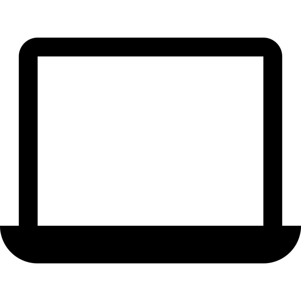 Laptop Computer Website Mobile clip art icon vector