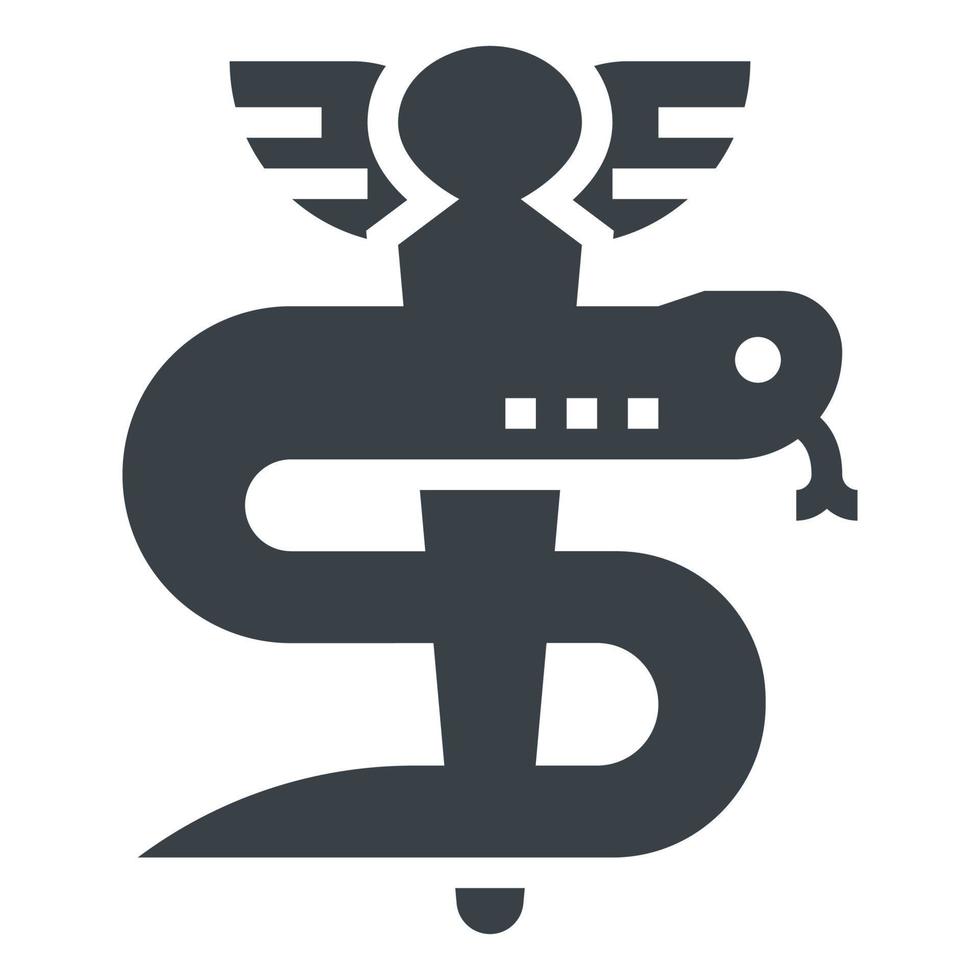asclepius clip art icon vector