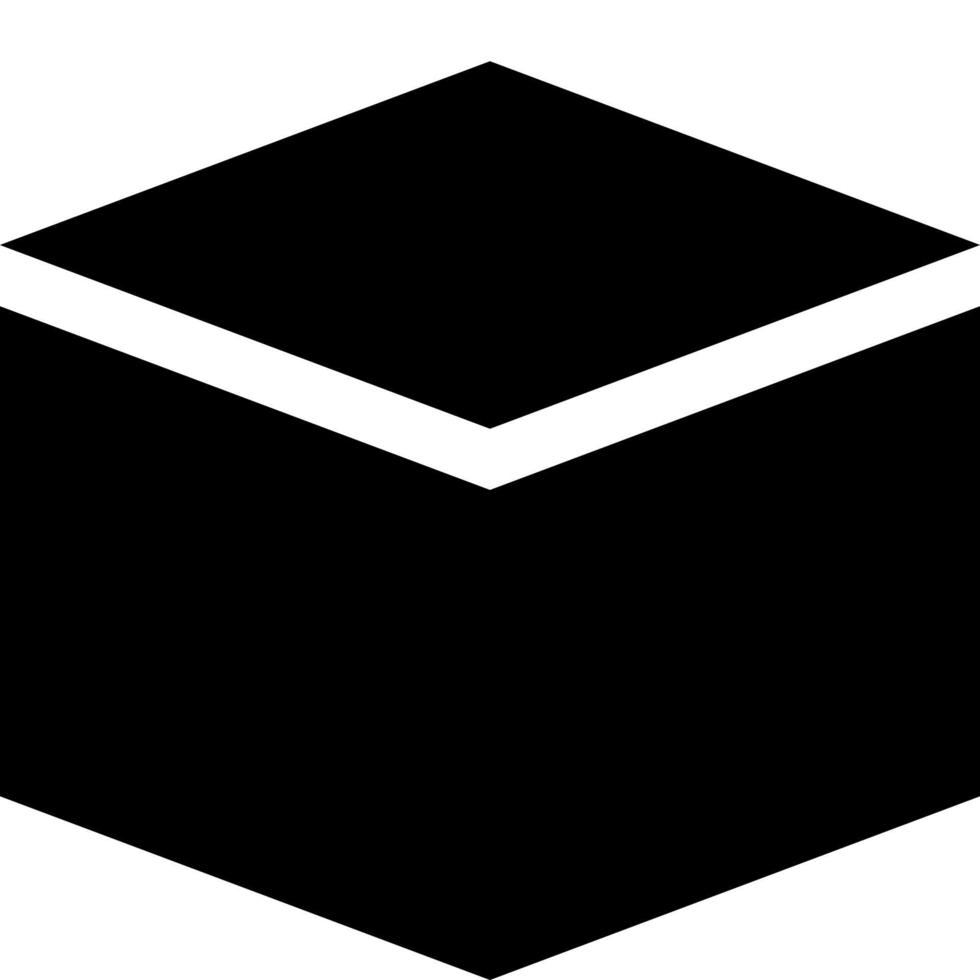 Cube Block Box Shipping clip art icon vector