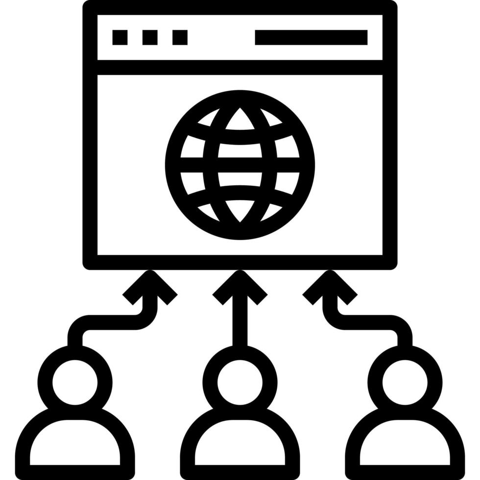 website clip art icon 13659171 Vector Art at Vecteezy