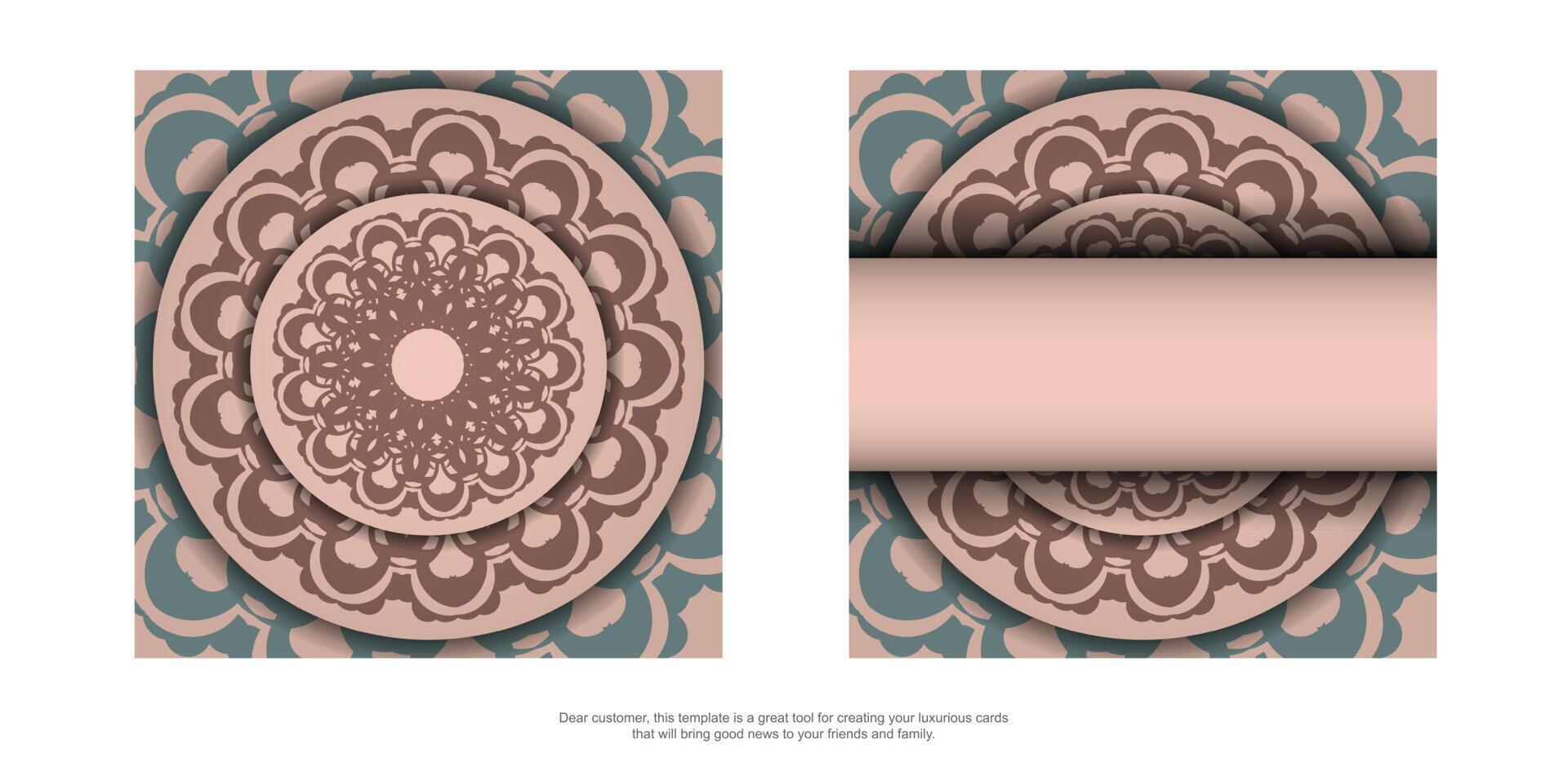 Two different designs for a business card vector
