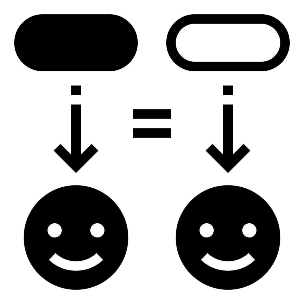placebo clip art icon vector