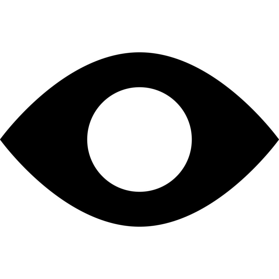 ojo visión monitor mirar observar clip art icono vector