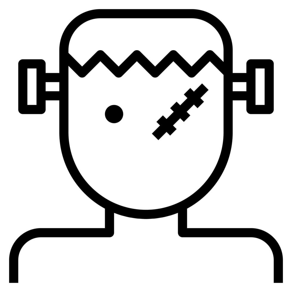 Zombie Halloween Ghost Horror Creepy Bloody clip art icon vector