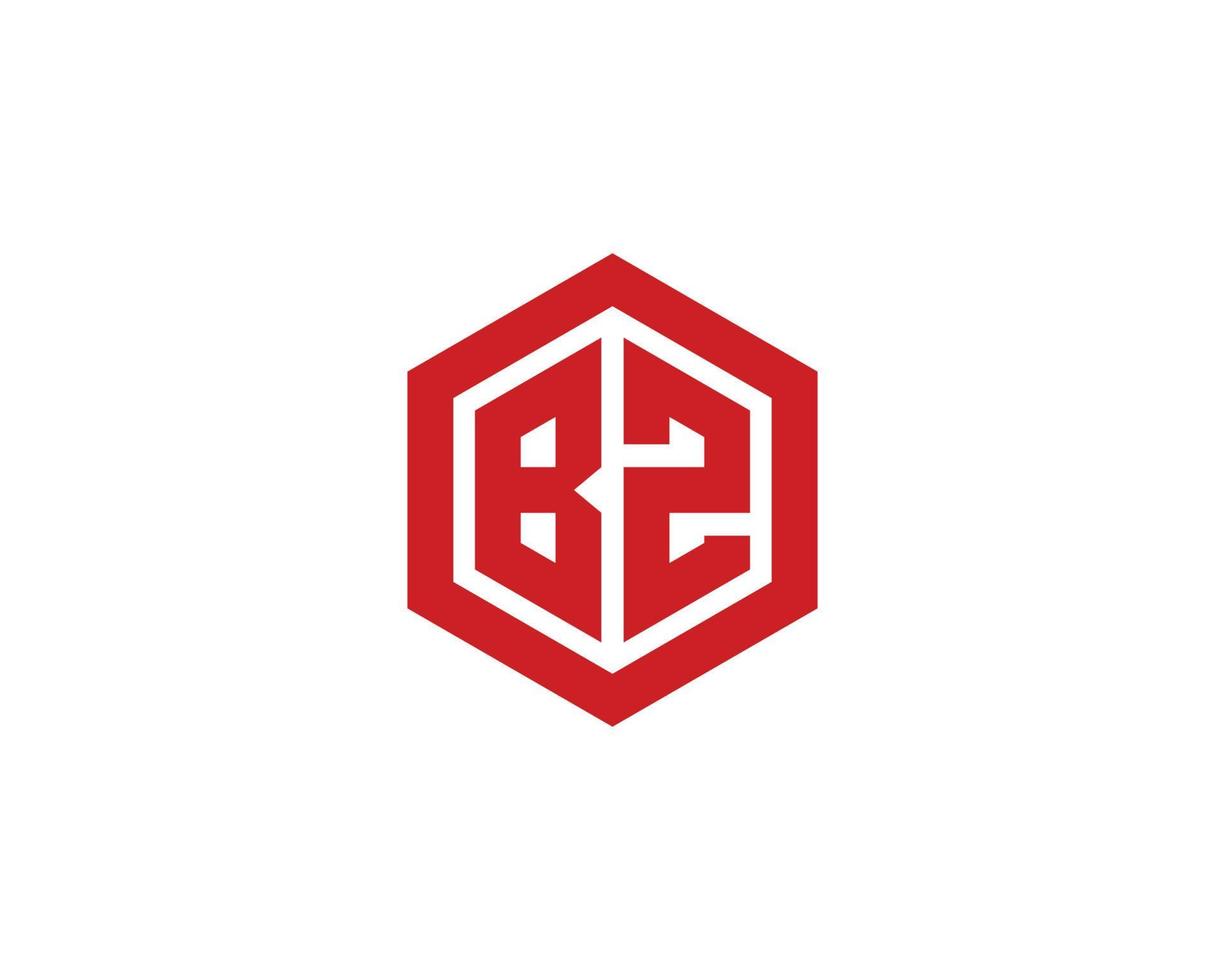 BZ Logo design vector template