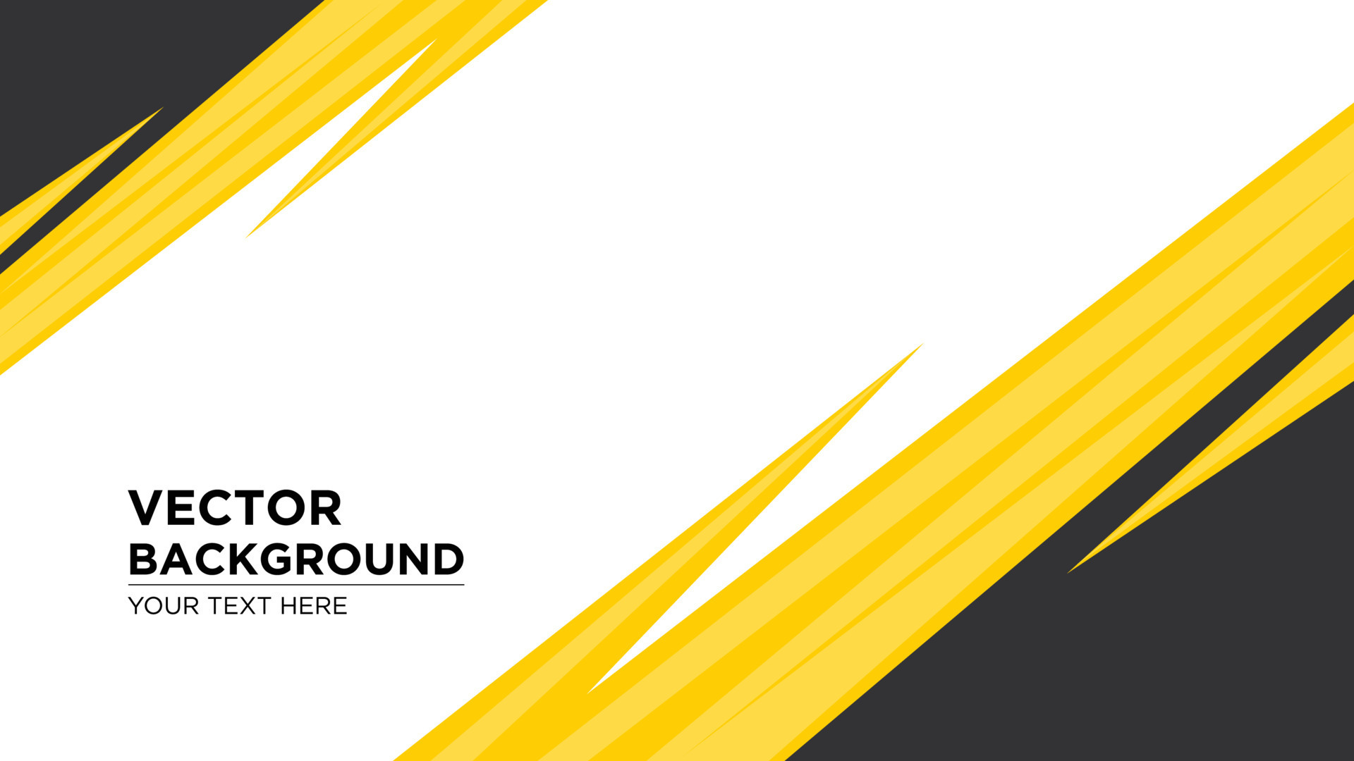 Modern yellow black and white vector background 13660047 Vector Art at