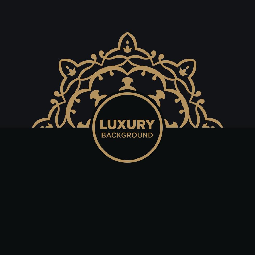 Luxury mandala line art beauty flower background vector design abstract