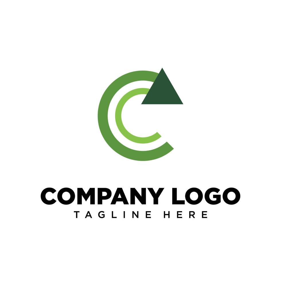 Logo design letter C, suitable for company, community, personal logos, brand logos vector
