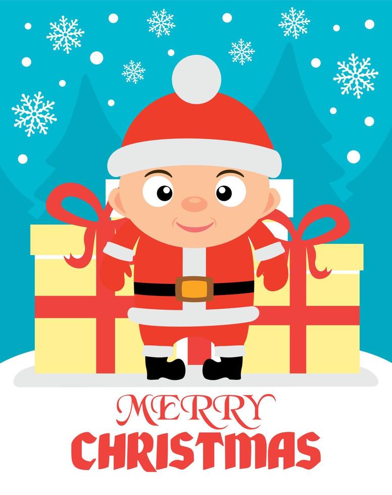 Merry Christmas vector illustration