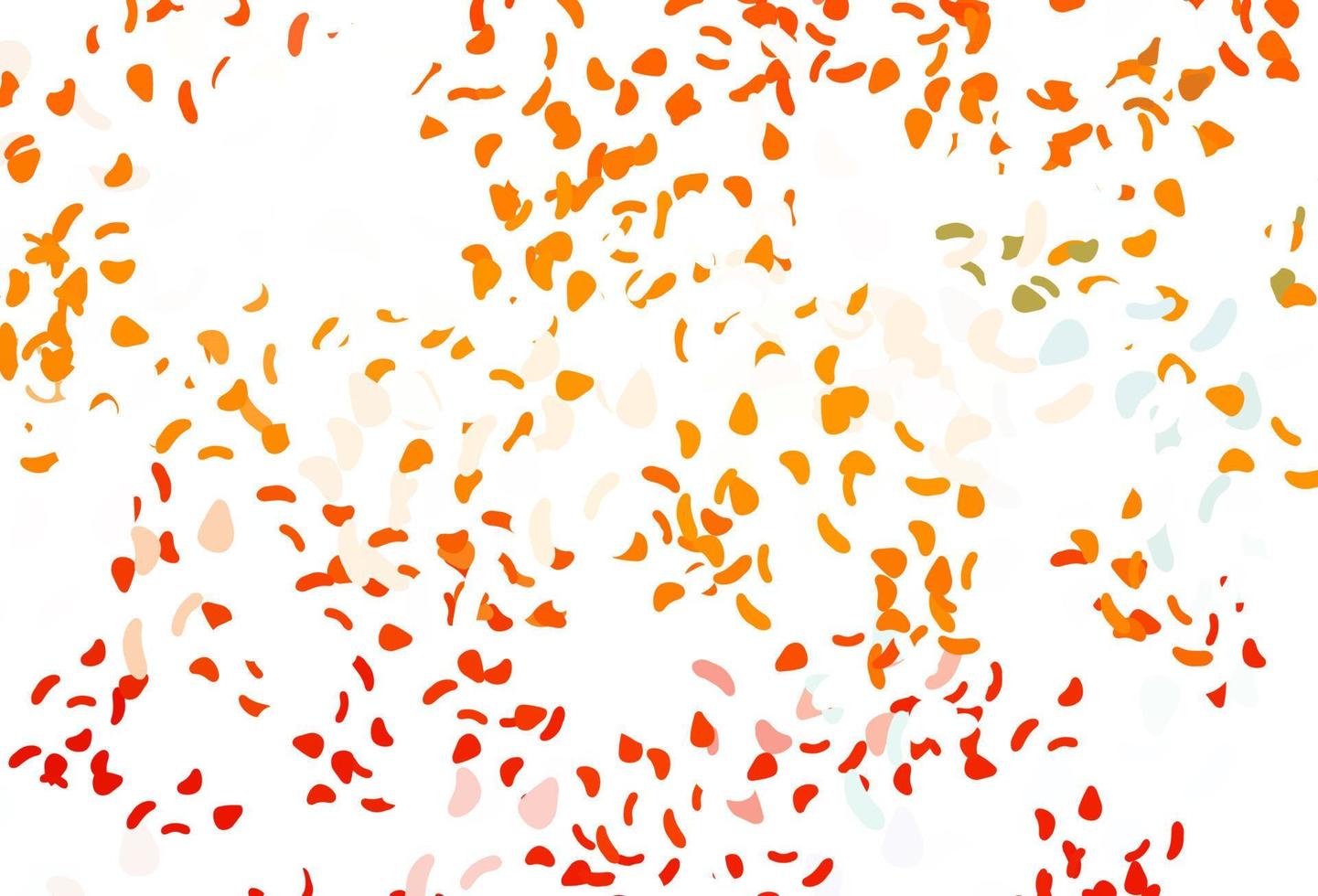 Light orange vector backdrop with abstract shapes.