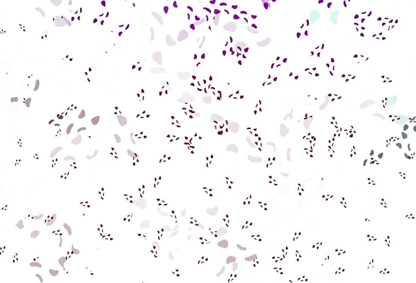 Light purple vector texture with random forms.