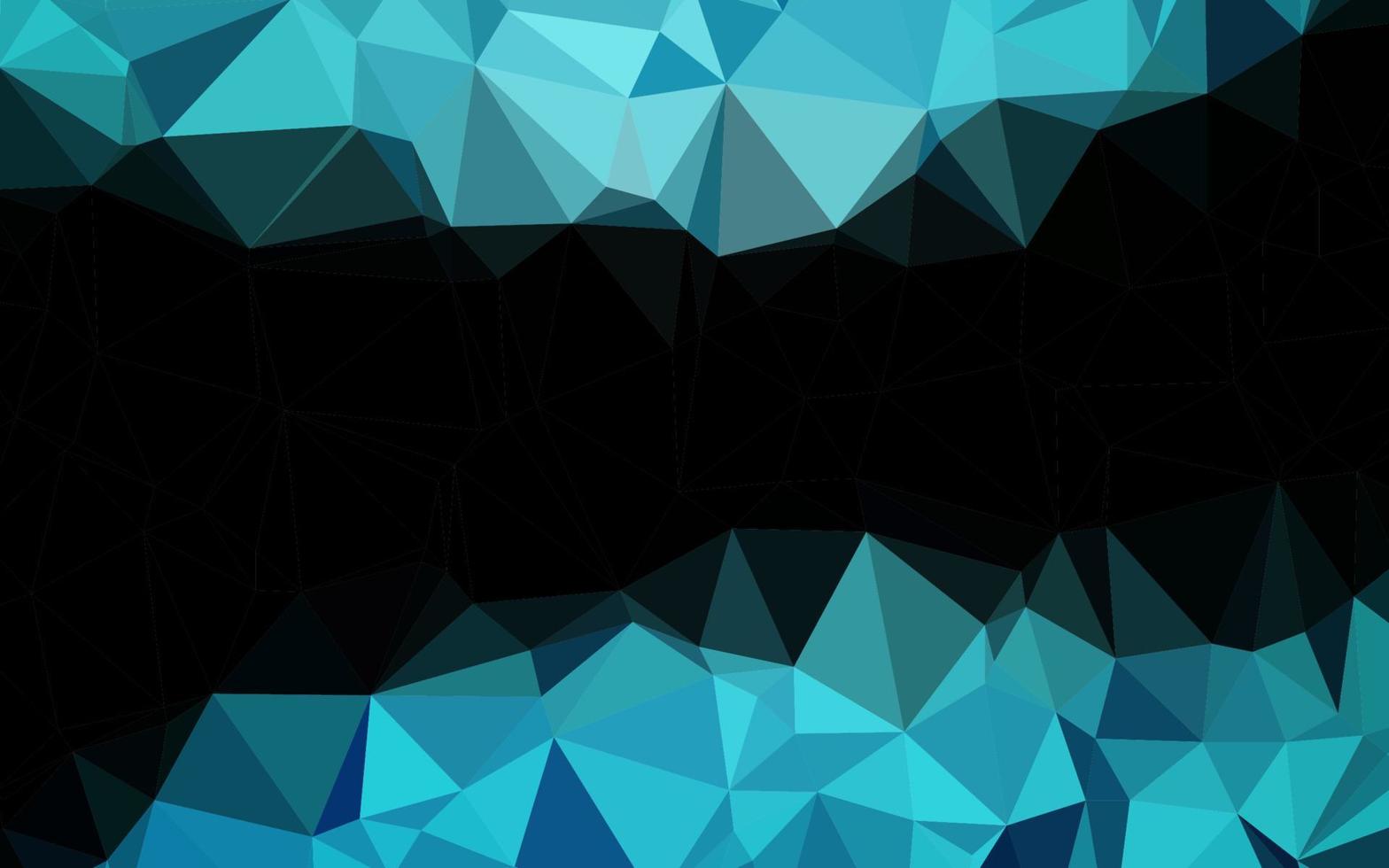 Telón de fondo de mosaico abstracto de vector azul claro.