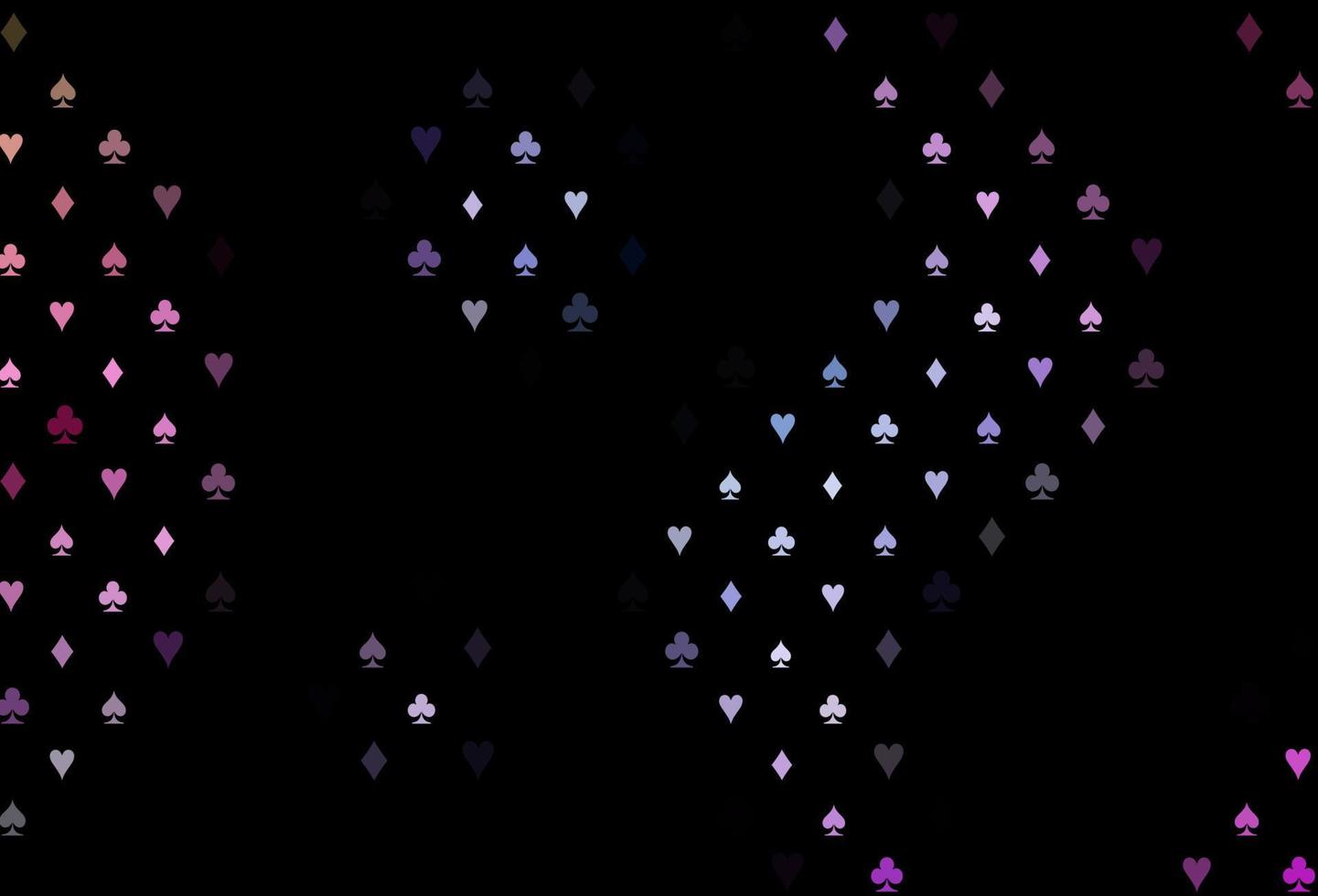 Dark pink, blue vector layout with elements of cards.