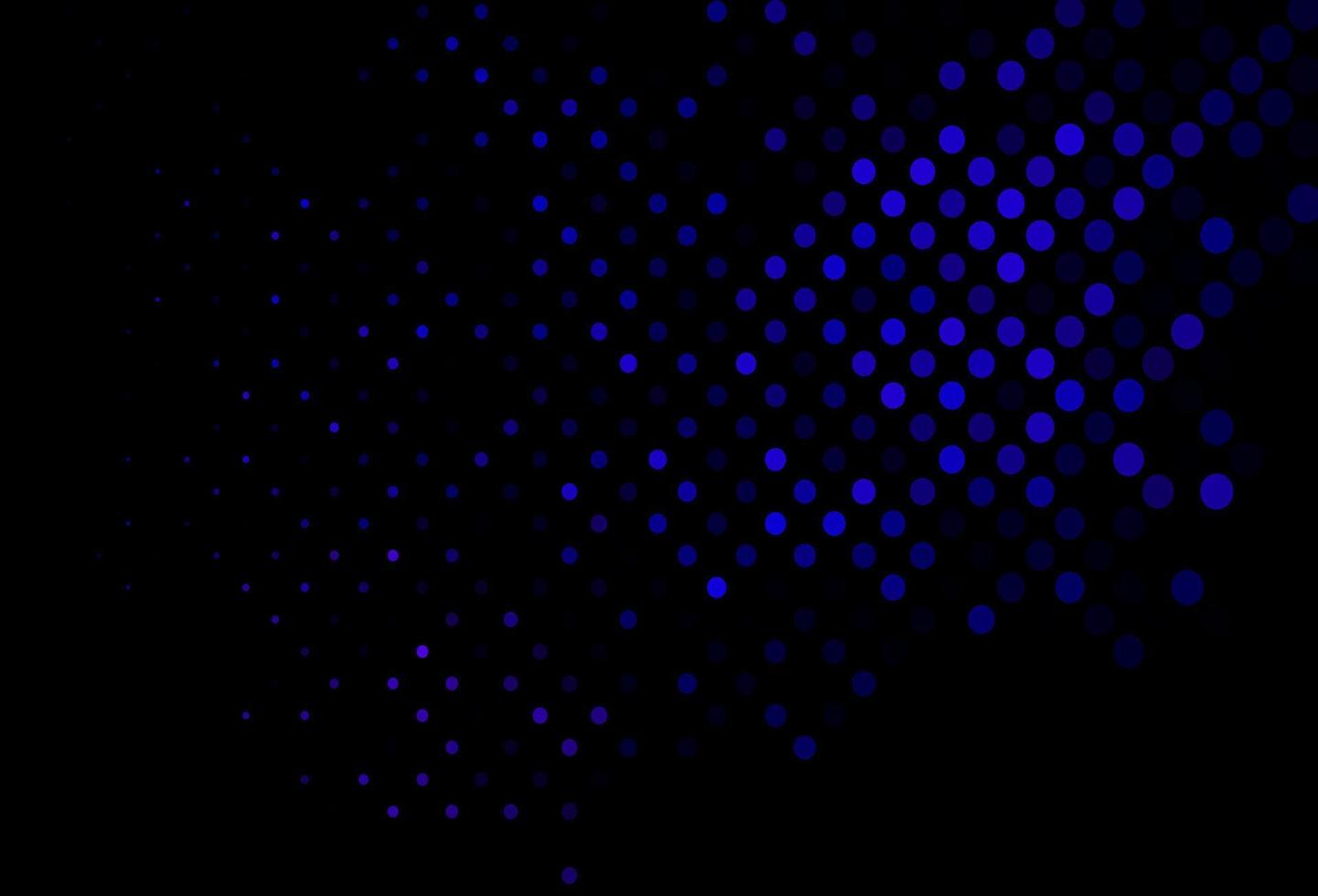 Dark Purple vector cover with spots.