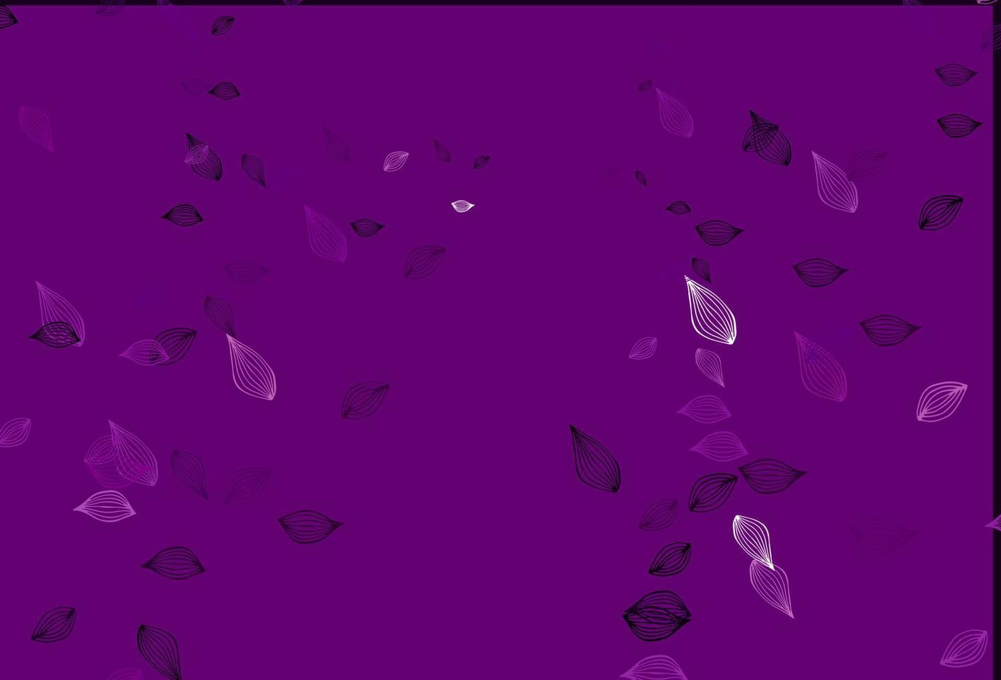fondo púrpura claro del doodle del vector. vector