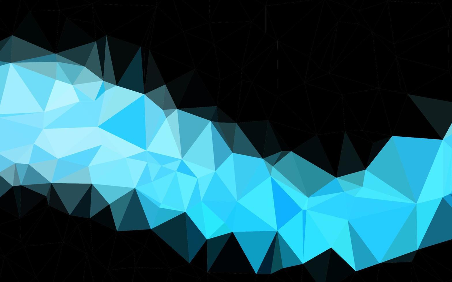 Fondo de mosaico abstracto de vector azul claro.