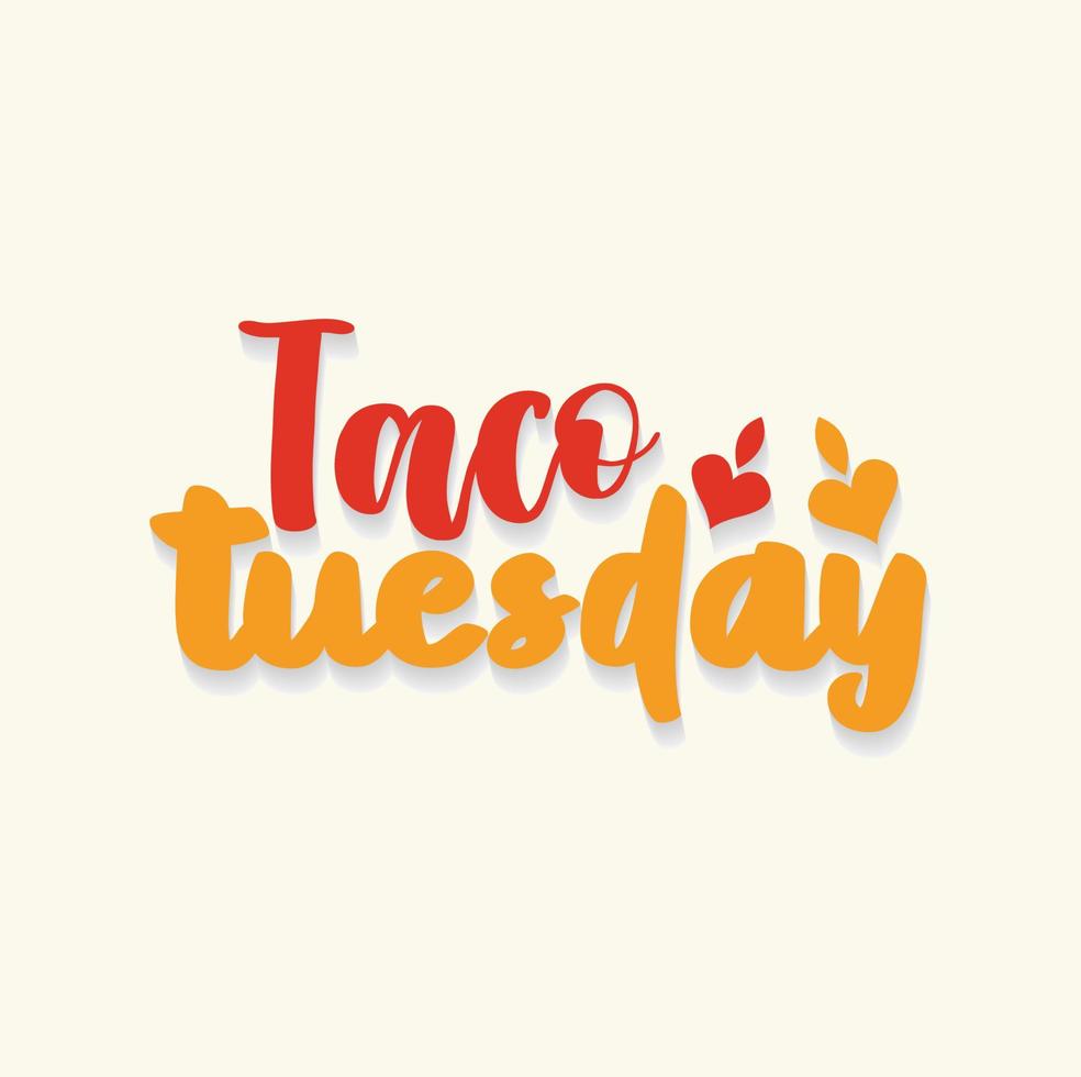 Taco lettering with vector illustration Cinco de mayo funny hand-drawn typography Set of taco lettering with vector illustration cinco de mayo funny hand drawn typography