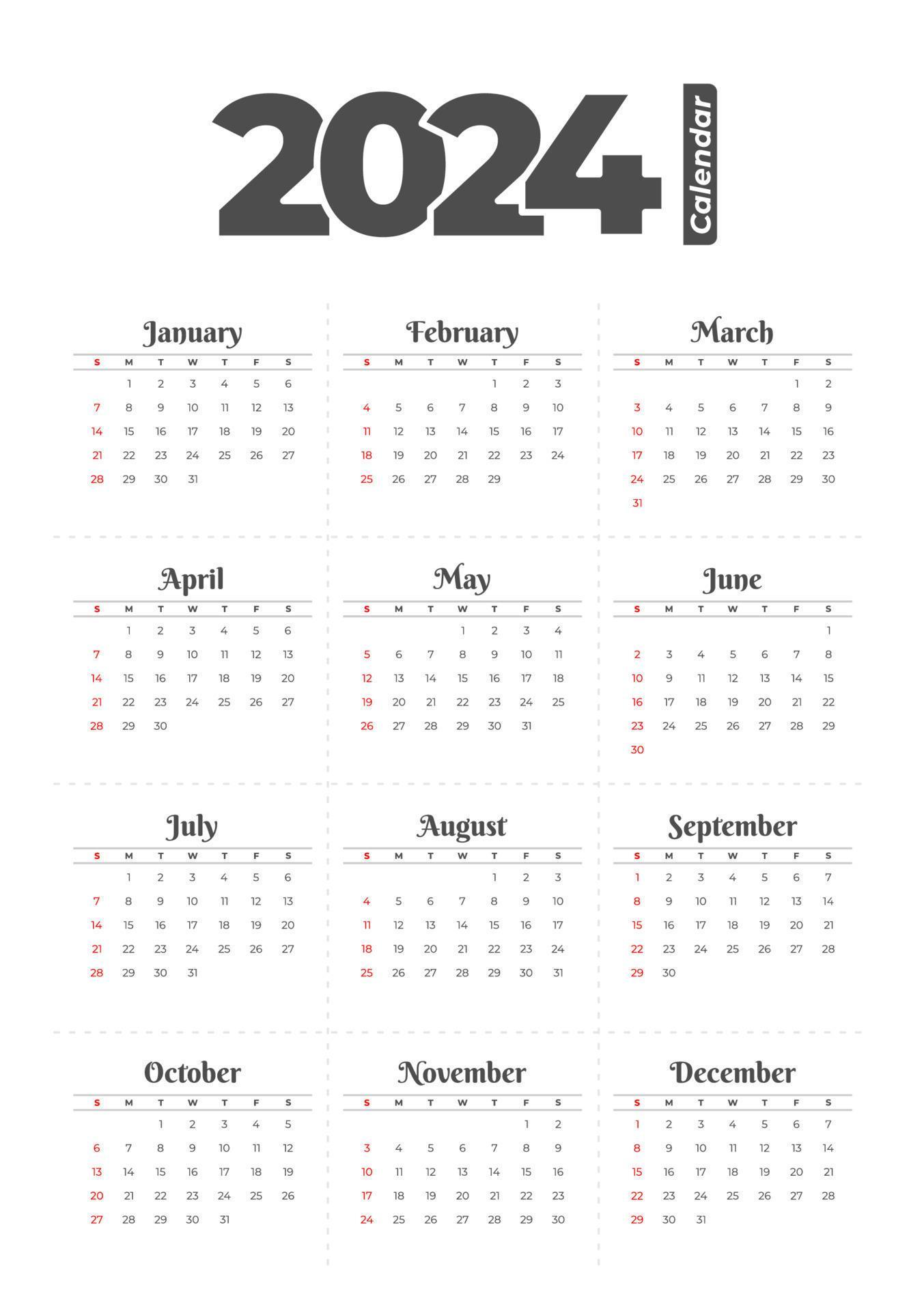 Google Sheets 2024 Calendar Template Free Editable Calendars Blank