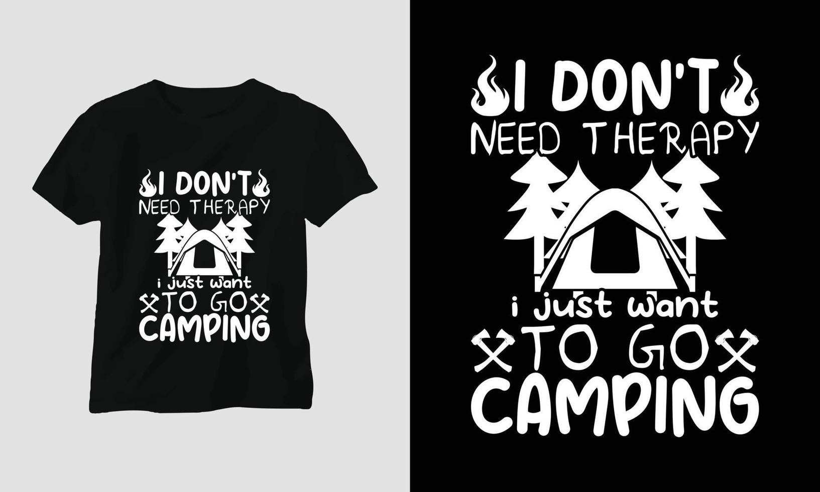 diseño de camping svg con campamento, tienda, montaña, tintineo, árbol, cinta, silueta de senderismo vector