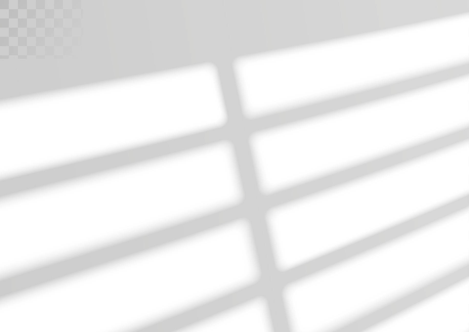 Window and blinds shadow. Realistic light effect of shadows and natural