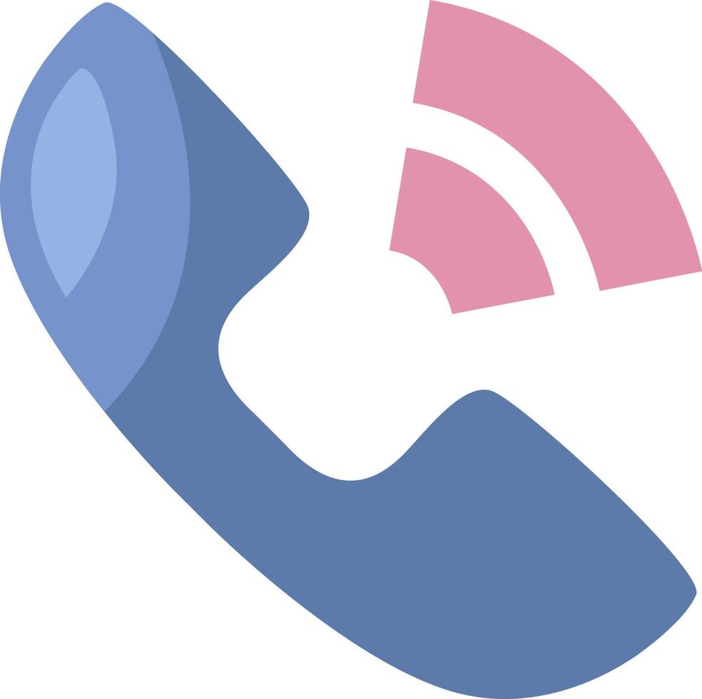 Logistics call, illustration, vector on a white background.