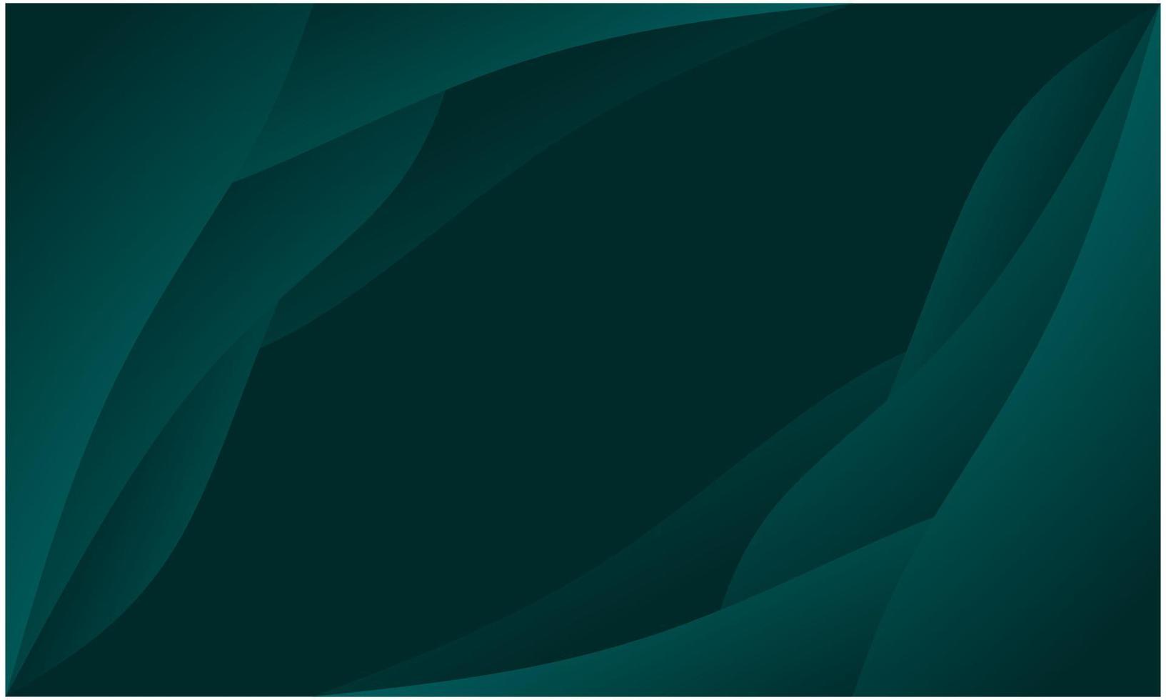 Green abstract wave background for posters, banners, presentations etc vector