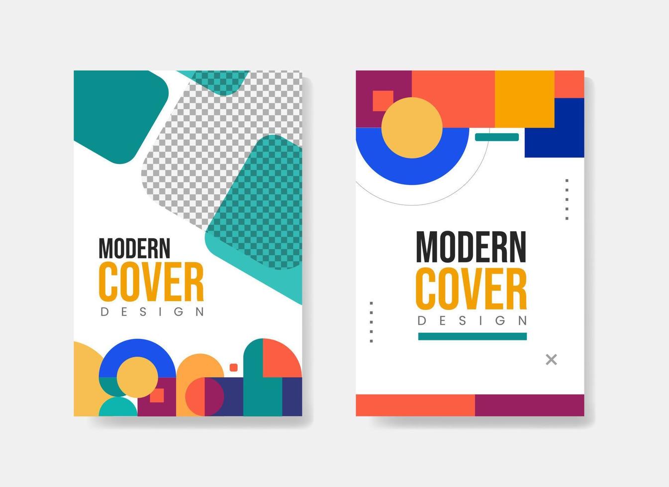 Modern geometric cover background design for annual report, brochure, banner, poster and layout vector